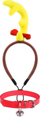 Deer Antler Headband for Dogs Adults Kids - Reindeer Headband Dog Costume Accessories, Deer Horn Halloween Christmas Party Supplies in Saudi Arabia