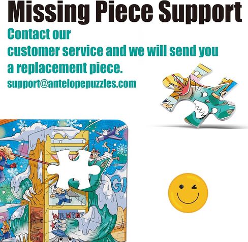 الظباء - أحجية مكونة من 1000 قطعة للبالغين، ألغاز حديقة الكلاب 1000 قطعة - 1000 قطعة عالية الدقة، لمسة نهائية غير لامعة، حواف ناعمة، لغز حيوانات ترفيهي بدون غبار in Kuwait