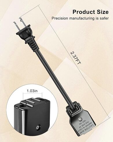 09982 Deep Fryer Magnetic Power Cord Fit for Presto 0541106 0541107 0542008 0542221, Oil Fryer Power Cord in Saudi Arabia