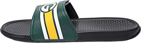 FOCO Atlanta Falcons NFL Mens Wordmark Gel Slides - S in Saudi Arabia