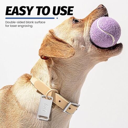 30 قطعة من علامات الكلاب الفارغة للنقش بالليزر من Diakey، تنزلق على طوق معدني من الألومنيوم للكلاب والقطط، علامات تعريف اسم الحيوانات الأليفة، علامات فارغة لنقش الختم الشخصي، أسود in Kuwait