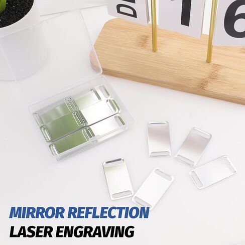 30 قطعة من علامات الكلاب الفارغة للنقش بالليزر من Diakey، تنزلق على طوق معدني من الألومنيوم للكلاب والقطط، علامات تعريف اسم الحيوانات الأليفة، علامات فارغة لنقش الختم الشخصي، أسود in Kuwait