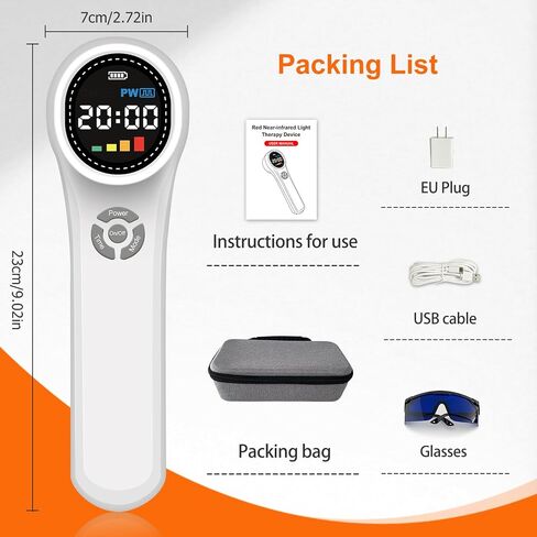 HIAiL Cold Laser Therapy Device for Dogs, Muscles and Joints Pain Relief, 4x980nm 4x810nm 16x660nm Veterinary Laser Therapy Machine for Cats, Horses and Animals, Laser Therapy Device for Pets at Home in Saudi Arabia