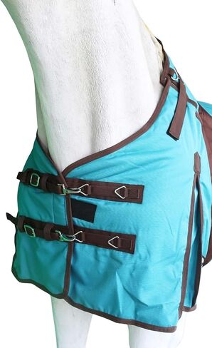 1200D الإقبال خفيفة الوزن Bellyband المطر الحصان الشتاء بطانية ورقة 388B in Saudi Arabia