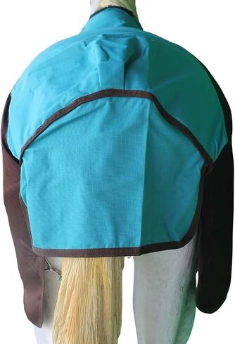 1200D الإقبال خفيفة الوزن Bellyband المطر الحصان الشتاء بطانية ورقة 388B in Saudi Arabia