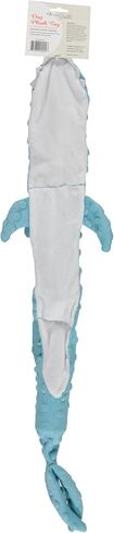 Cudlie Stuffless Plush Dog Toy with Multiple Large Squeakers – No-Stuffing Squeaky Dog Toy for Small & Medium Dogs – Alligator, Shark, Duck & Hippo Animal Designs in Saudi Arabia
