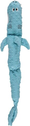 Cudlie Stuffless Plush Dog Toy with Multiple Large Squeakers – No-Stuffing Squeaky Dog Toy for Small & Medium Dogs – Alligator, Shark, Duck & Hippo Animal Designs in Saudi Arabia