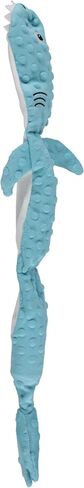 Cudlie Stuffless Plush Dog Toy with Multiple Large Squeakers – No-Stuffing Squeaky Dog Toy for Small & Medium Dogs – Alligator, Shark, Duck & Hippo Animal Designs in Saudi Arabia