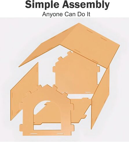 Outdoor Cat House Condos Weatherproof - Outside Cat Shelter Waterproof Cats Dining Room Outdoor Feeding Station Shelter for Feral Community Cats Pet in Saudi Arabia