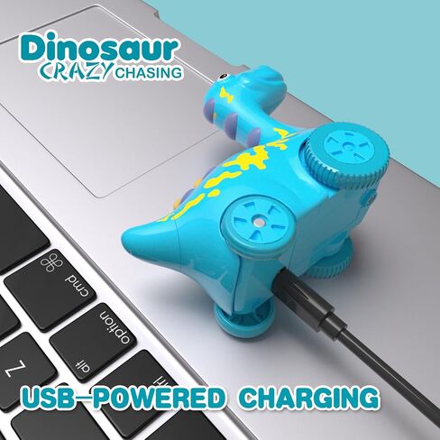 Interactive Robot Dinosaur Toy, Electronic Pet with Smart Follow Ball and Gesture Control, Rechargeable, Gift for Girls and Boys Ages 3 and Up in Saudi Arabia