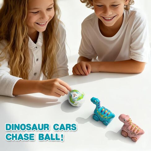 Interactive Robot Dinosaur Toy, Electronic Pet with Smart Follow Ball and Gesture Control, Rechargeable, Gift for Girls and Boys Ages 3 and Up in Saudi Arabia