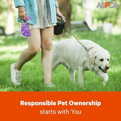 أكياس فضلات الكلاب المتنوعة من ASPCA - 8 لفات (120 كيس) in Kuwait