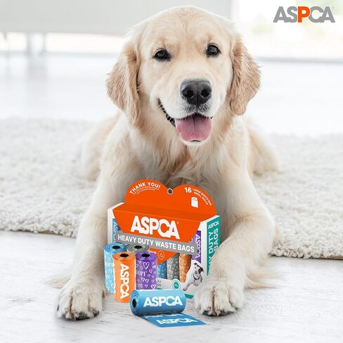 أكياس فضلات الكلاب المتنوعة من ASPCA - 8 لفات (120 كيس) in Kuwait