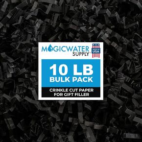 MagicWater Supply - 4 oz - Red - Crinkle Cut Paper Shred Filler great for Gift Wrapping, Basket Filling, Birthdays, Weddings, Anniversaries, Valentines Day, and other occasions in Kuwait