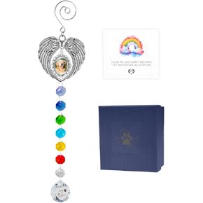 Pet Memorial Gifts for Dogs, Pet Memorial Suncatcher for Loss of Dog Cats Passing Away Remembrance Bereavement Gifts in Saudi Arabia