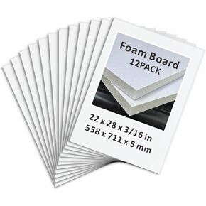 لوحة الرغوة 16 × 20 بوصة ، Zxunlieh 12 Pack Pack Poster Poster ، 3/16 في لوحة Core Craft Core Core ، لوحة ألغاز ، جانب مزدوج ، أوراق رغوة للصور ، المشروع ، العرض ، العمل الفني ، اللافتات والحرف اليدوية in Saudi Arabia