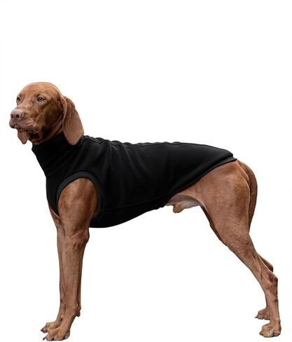 Haloumoning Fleece Dog Sweater Turtleneck Pullover Sweatshirt Pet Winter Warm Clothes in Saudi Arabia