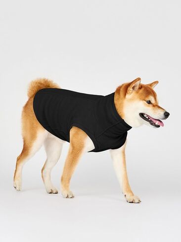 Haloumoning Fleece Dog Sweater Turtleneck Pullover Sweatshirt Pet Winter Warm Clothes in Saudi Arabia