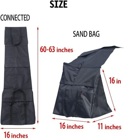 Dog Agility Equipment, Tunnel Sandbags 4 Pack, Holding Bags Only, Training Tool Equipment, Outdoor Indoor in Kuwait