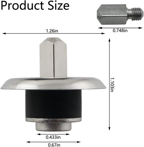 2 Sets Blender Coupling Bolt Boom Replacement Kit Stainless Steel and Rubber Drive Coupling Assembly For use Inside Motor Base in Saudi Arabia