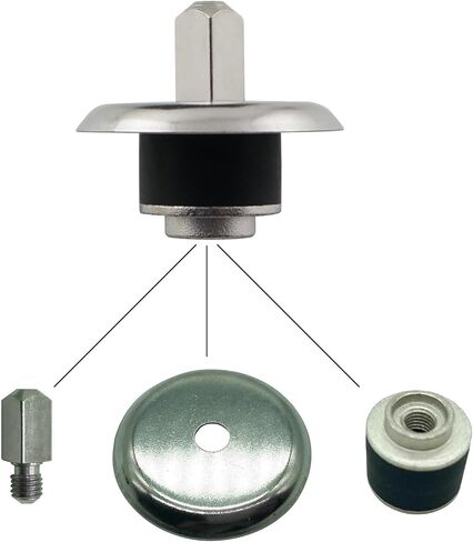 2 Sets Blender Coupling Bolt Boom Replacement Kit Stainless Steel and Rubber Drive Coupling Assembly For use Inside Motor Base in Saudi Arabia