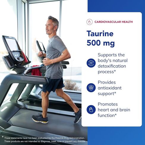 Pure Encapsulations Taurine 1,000 mg | Amino Acid Supplement for Liver, Eye Health, Antioxidants, Heart, Brain, and Muscles* | 120 Capsules in Kuwait