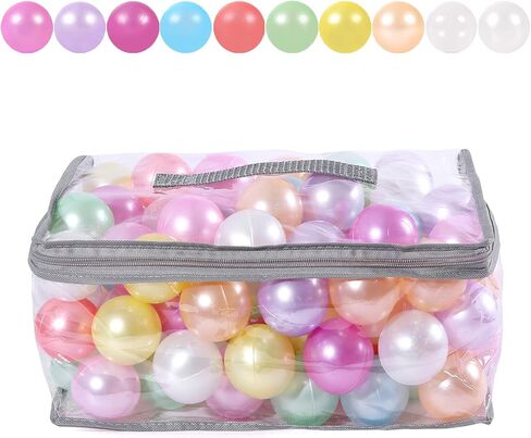 كرات الكرة النجمية في Starbolo-حزمة من 100 200 500 1000 كرات معكرون BPA & Phthalate مجانية غير سامة للسحق كرات بلاستيكية ناعمة للاصطدام لمدة 1-5 سنوات. in Kuwait