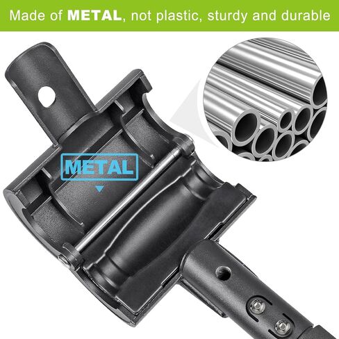 Kipika Barbell Olympic Trap Bar, Hex Bar, Shrug Bar, Deadlift Bar with Folding Handles - Multi-Grip Barbell, Swiss Bar, American Bar, Football Bar, Fits 2" Olympic Plates in Kuwait