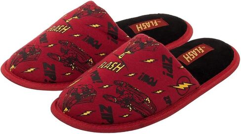 DC Comics Adult Flash All-Over Print Scuff Slipper in Saudi Arabia