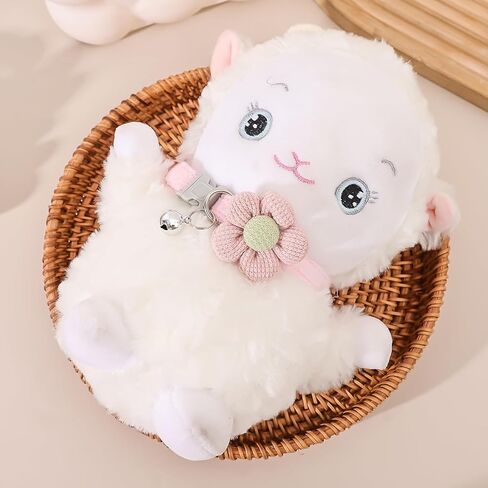 1pcs Cute Plush Flowers Pet Collar with Bell Adjustable Cats Dog Collars Comfortable Pet Accessories,16.5 * 4.2 * 4.2cm (Pink) in Saudi Arabia