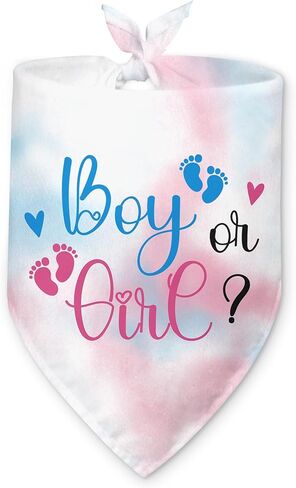 Pregnancy Gifts Dog Bandana I Thought I was The Baby Gender Reveal Pet Triangle Scarf Accessories for Small Medium Large Dogs Cats Pregnancy Announcement Dog Bandana in Kuwait