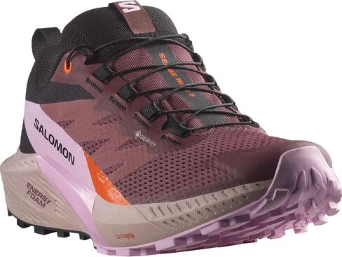 Salomon Women's Sense Ride 5 Hiking Shoe, Lily Pad/Metal/Green Ash, 9.5 in Saudi Arabia