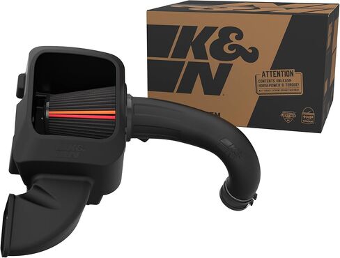 K&N NextGen Cold Air Intake System: High-Flow Cotton Filter: Compatible with 2009-2023 DODGE/Ram 1500; 1500 Classic; 2500; 3500; 50-1561 in Kuwait
