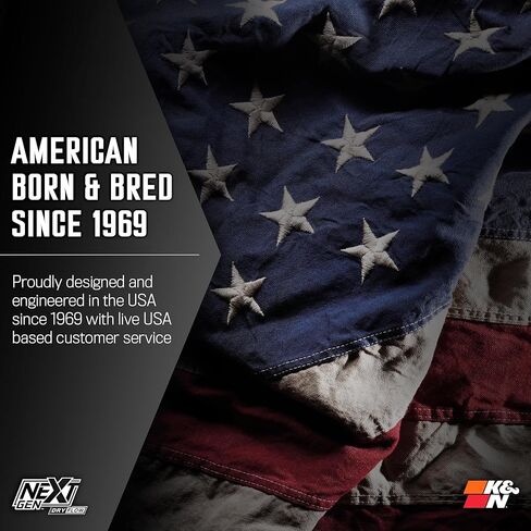 K&N NextGen Cold Air Intake System: High-Flow Cotton Filter: Compatible with 2009-2023 DODGE/Ram 1500; 1500 Classic; 2500; 3500; 50-1561 in Kuwait