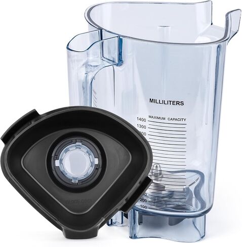 لإبريق الخلاط 48oz، متوافق مع استبدال الخلاط التجاري الهادئ VM0145 VM0100A 36019 15978 16016 BarBoss Drink Machine Advance Upgrade VM0100A Jar Container Cup، ضمان 5 سنوات in Saudi Arabia