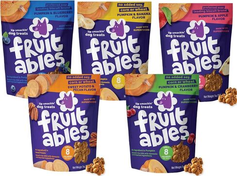 حلوى فروتابلز للكلاب، مجموعة متنوعة من 5 قطع in Kuwait