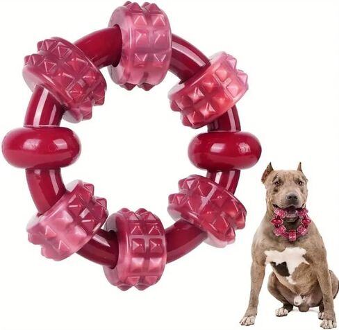 Durable Dog Chew Toy for Aggressive Chewers,Indestructible Dog Toy,Dog chew Toys,Tough Nylon Toy for Large Dogs,Helps Reduce Boredom and Supports Dental Hygiene in Saudi Arabia