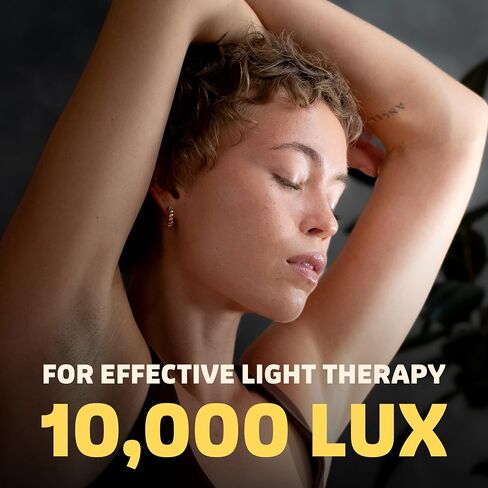 مصباح العلاج LED الخالي من الأشعة فوق البنفسجية للبصريات اليومية، 10000 لوكس، يعمل من المنزل in Kuwait