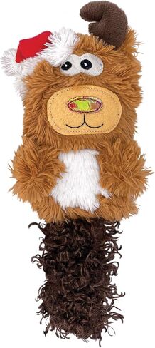 KONG Holiday Kickeroo Cat Toy – Reindeer or Snowman, Catnip-Filled, Christmas Plush Toy (Snowman/Reindeer Combo 2 Pack) in Saudi Arabia