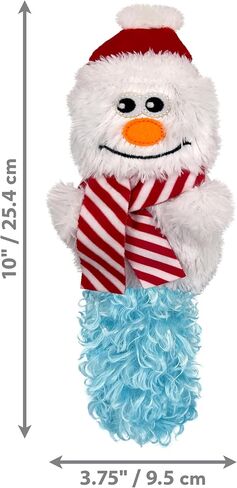 KONG Holiday Kickeroo Cat Toy – Reindeer or Snowman, Catnip-Filled, Christmas Plush Toy (Snowman/Reindeer Combo 2 Pack) in Saudi Arabia