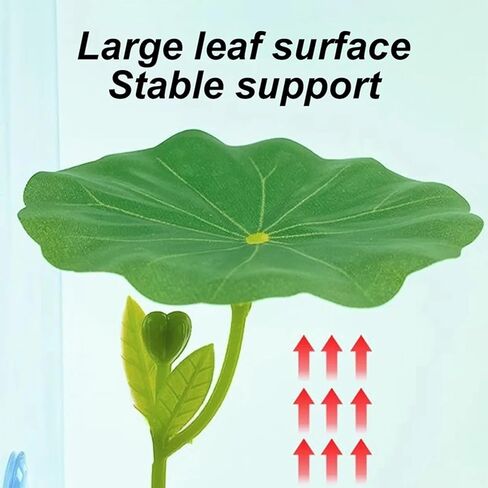 1pc Green Leaf Hammock, Aquarium Decoration with Suction Cups, Used for Artificial Plant Decoration in Fish Tanks in Saudi Arabia