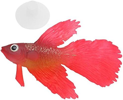 Artificial Aquarium Fish Decorations Silicone Betta Moving Floating Realistic Small Fish Fake Fish for Ornaments in Kuwait