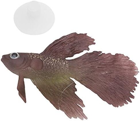 Artificial Aquarium Fish Decorations Silicone Betta Moving Floating Realistic Small Fish Fake Fish for Ornaments in Kuwait