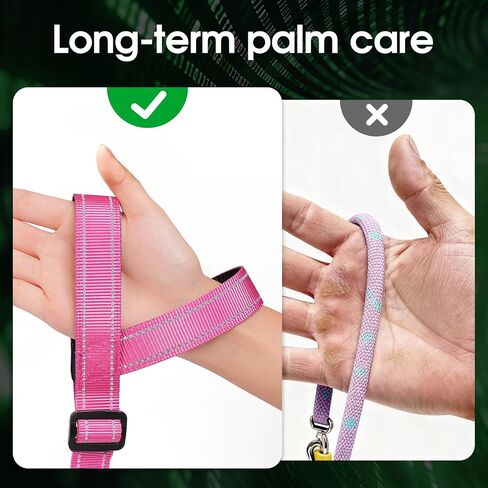 Dog Slip Lead Dog Leash, Heavy Duty No-Pull Training Leash w/Poop Bag Holder, Anti-Tangle, Multi-Handles & Reflective Thread for Small, Medium Dogs 4FT Green in Saudi Arabia