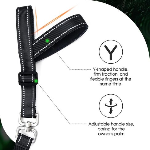 Dog Slip Lead Dog Leash, Heavy Duty No-Pull Training Leash w/Poop Bag Holder, Anti-Tangle, Multi-Handles & Reflective Thread for Small, Medium Dogs 4FT Green in Saudi Arabia