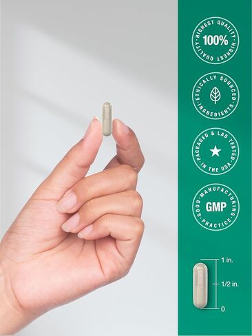 Hyaluronic Acid Capsules | 250 mg | 240 Count | Non-GMO and Gluten Free Supplement | by Horbaach in Saudi Arabia