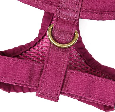 Angie and Allie Organic Cotton Dog Harness,No Pull Pet Harness with Leash D-Ring,Adjustable Soft Padded Dog Vest,Comfortable,Sustainable,Breathable and Stylish for Your Canine Companion in Kuwait