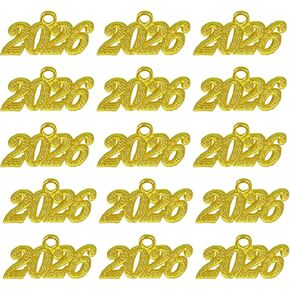 Juthfer 50 قطعة 2023 سنة سحر للتخرج شرابة التخرج سحر قلادة DIY بها بنفسك صنع المجوهرات in Kuwait