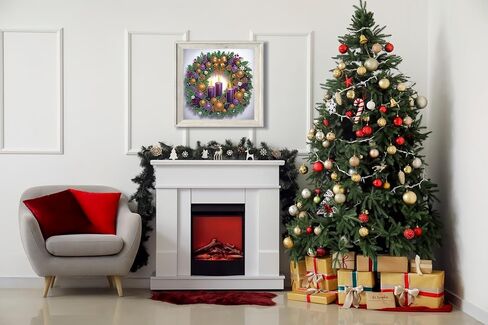 Christmas 5d الماس مجموعات الفن للبالغين ، Polar Bear Shape Shape Painting مجموعات للمبتدئين ، Winter DIY Crystal Diamond Dots Gem Art Craft for Home Decor in Kuwait