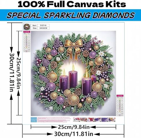 Christmas 5d الماس مجموعات الفن للبالغين ، Polar Bear Shape Shape Painting مجموعات للمبتدئين ، Winter DIY Crystal Diamond Dots Gem Art Craft for Home Decor in Kuwait